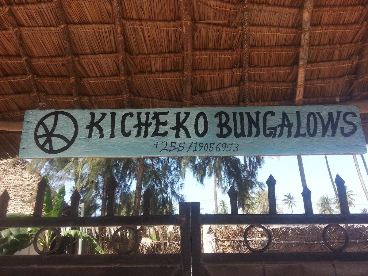 Kicheko Bungalows Nungwi Kültér fotó